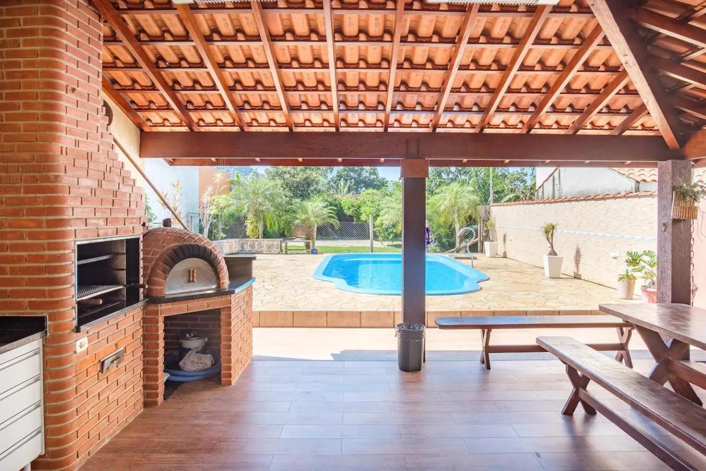 Paraiso Do Alexandre - Para 15 Pessoas Caraguatatuba Exterior foto